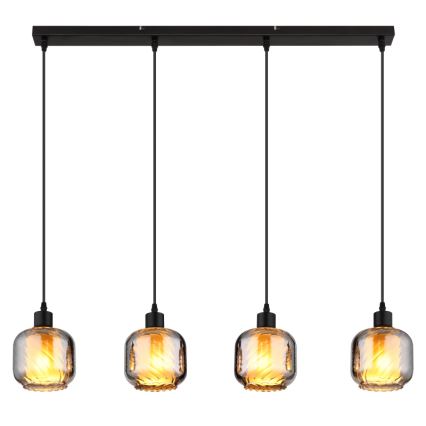 Globo - Κρεμαστό φωτιστικό οροφής 4xE27/25W/230V