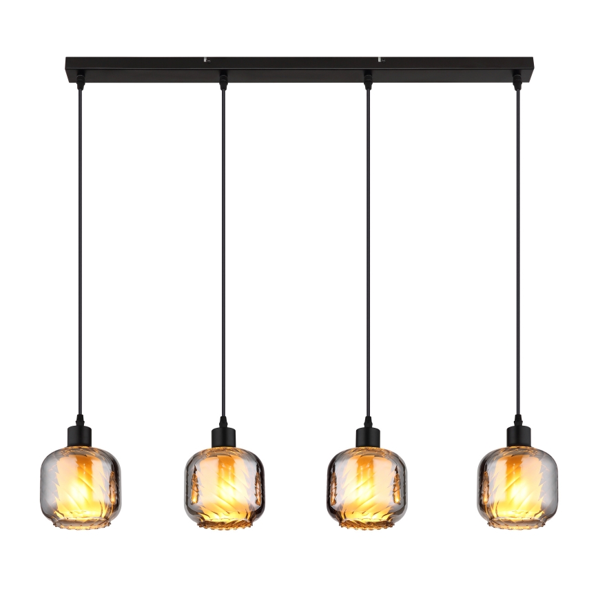 Globo - Κρεμαστό φωτιστικό οροφής 4xE27/25W/230V
