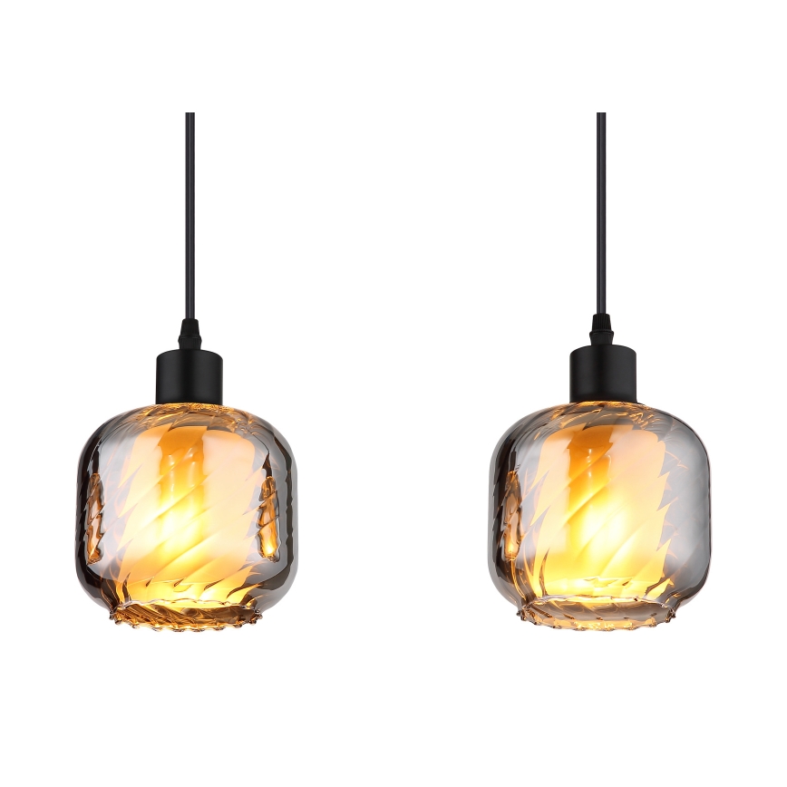 Globo - Κρεμαστό φωτιστικό οροφής 4xE27/25W/230V