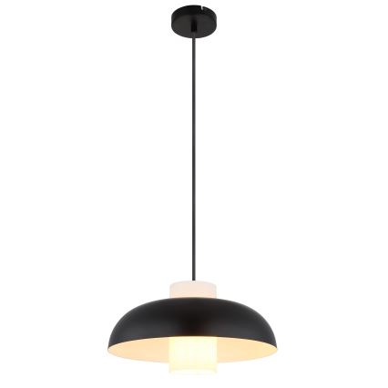Globo - Κρεμαστό φωτιστικό με καλώδιο 1xE27/60W/230V μαύρο
