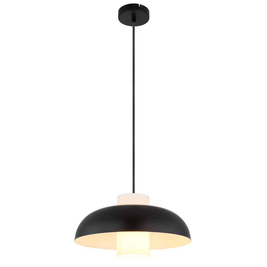 Globo - Κρεμαστό φωτιστικό με καλώδιο 1xE27/60W/230V μαύρο