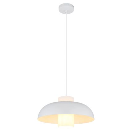 Globo - Κρεμαστό φωτιστικό με καλώδιο 1xE27/60W/230V λευκό
