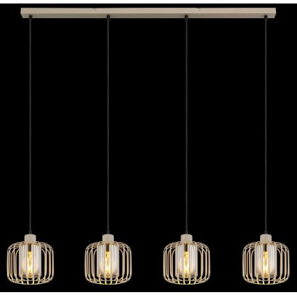 Globo - Κρεμαστό φωτιστικό με καλώδιο 4xE27/40W/230V