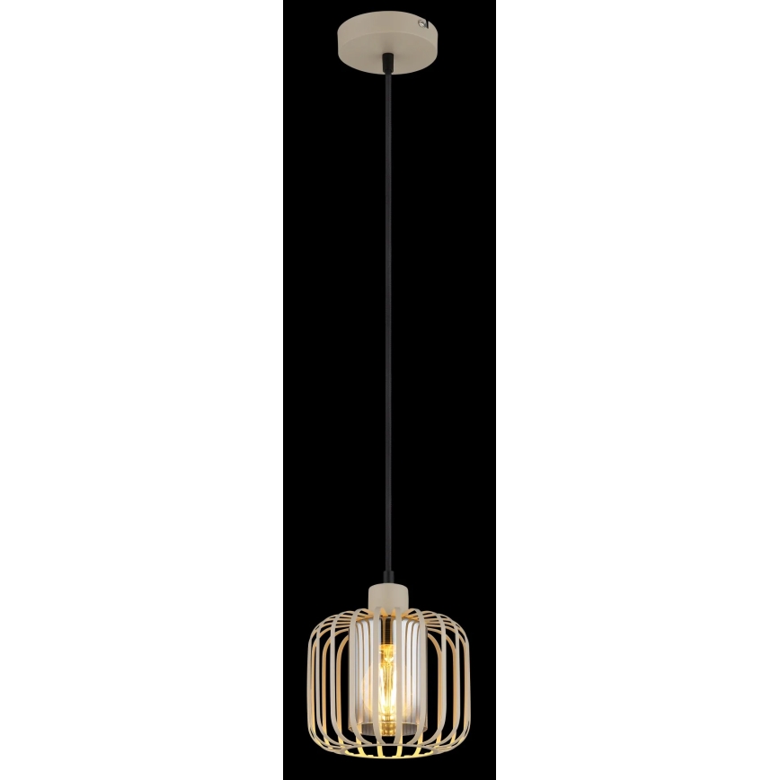 Globo - Κρεμαστό φωτιστικό με καλώδιο 1xE27/40W/230V Ø 18 cm