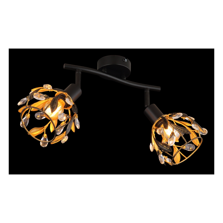 Globo - Φωτιστικό σποτ 2xE14/25W/230V