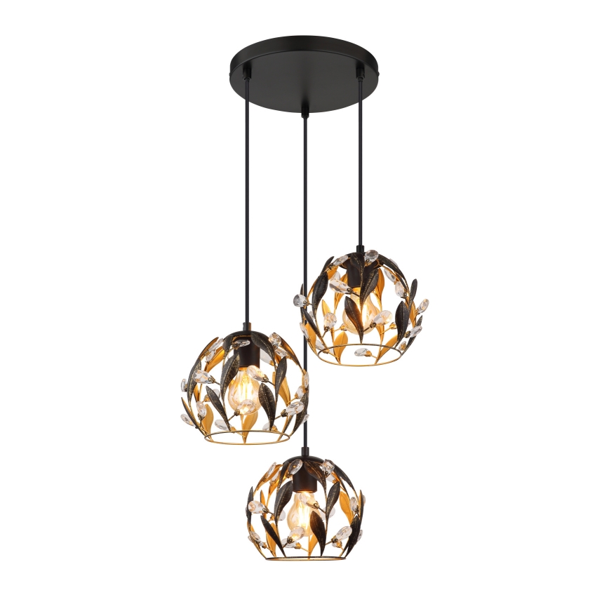 Globo - Κρεμαστό φωτιστικό οροφής 3xE27/40W/230V διάμετρος 41 cm