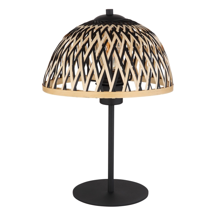 Globo - Eπιτραπέζια λάμπα 1xE27/15W/230V μπαμπού
