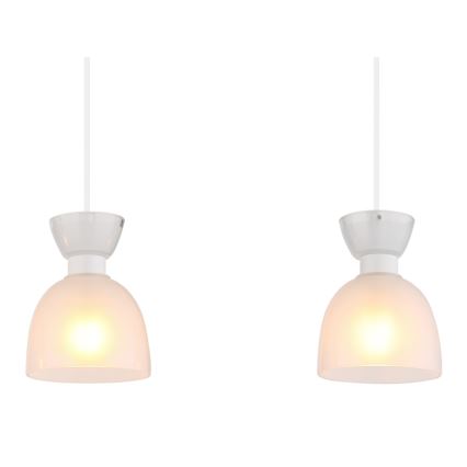 Globo - Κρεμαστό φωτιστικό οροφής 3xE14/40W/230V λευκό