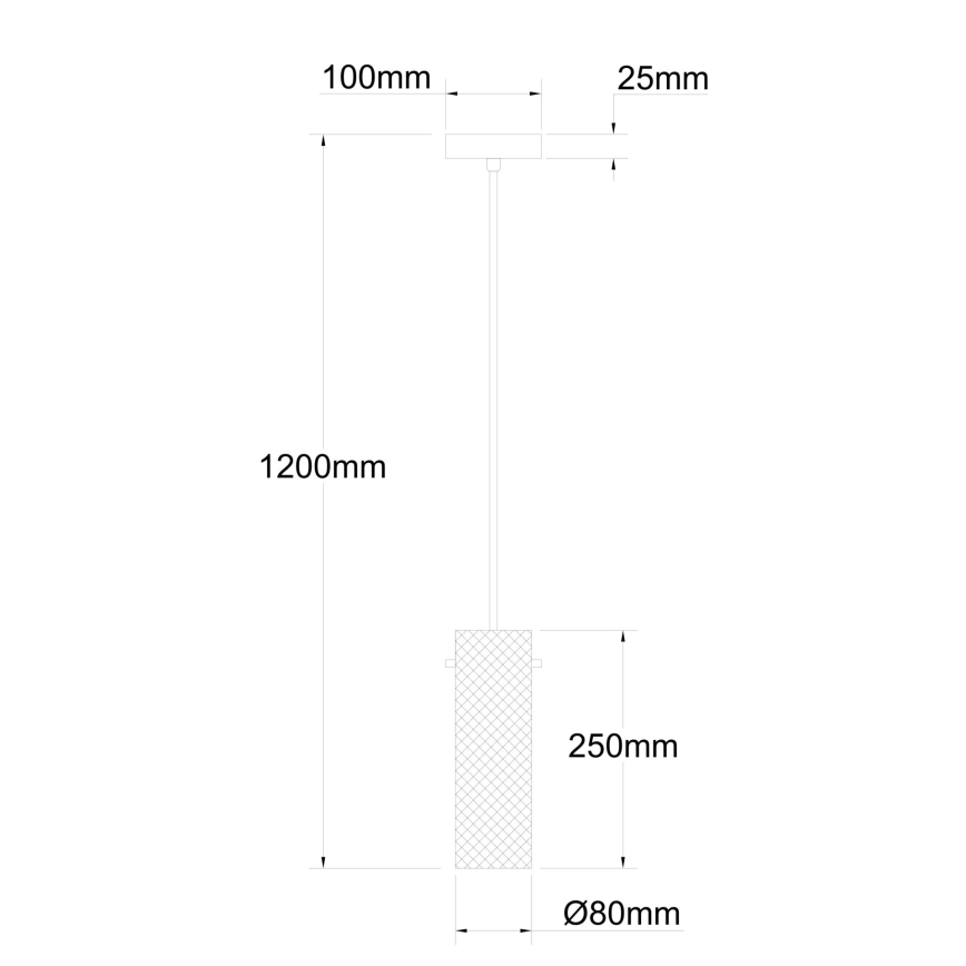 Globo - Κρεμαστό φωτιστικό οροφής 1xE14/40W/230V