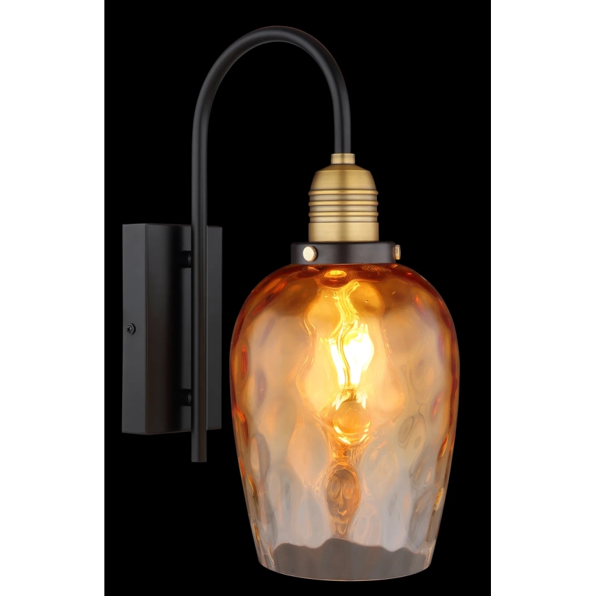 Globo - Λάμπα τοίχου 1xE27/60W/230V πορτοκαλί