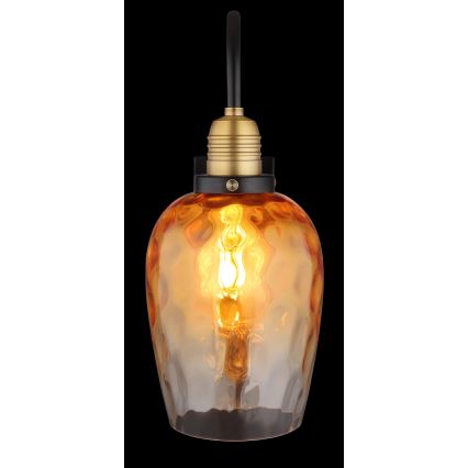 Globo - Λάμπα τοίχου 1xE27/60W/230V πορτοκαλί
