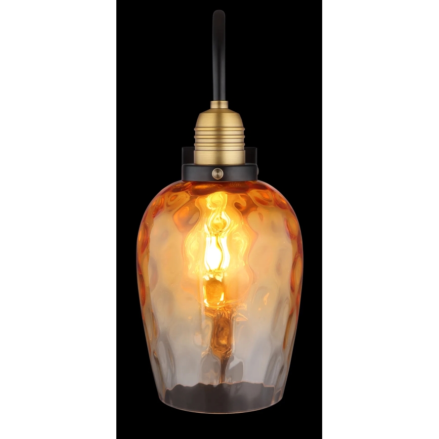 Globo - Λάμπα τοίχου 1xE27/60W/230V πορτοκαλί