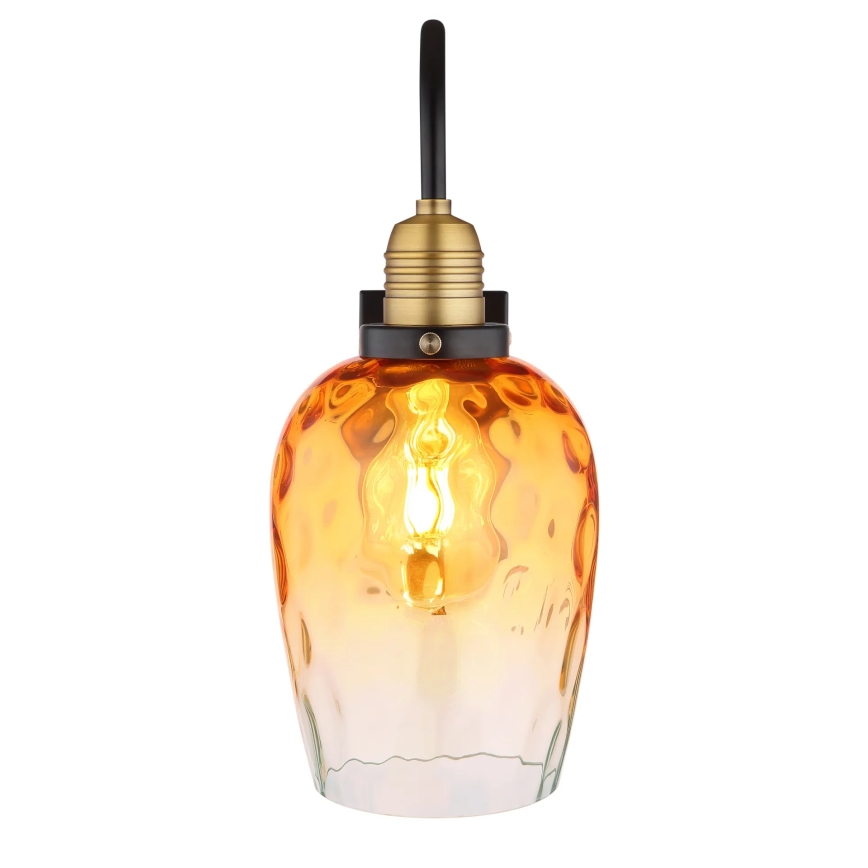 Globo - Λάμπα τοίχου 1xE27/60W/230V πορτοκαλί