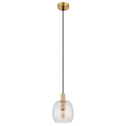 Globo - Κρεμαστό φωτιστικό οροφής 1xE14/40W/230V διάμετρος 16 cm ορείχαλκος