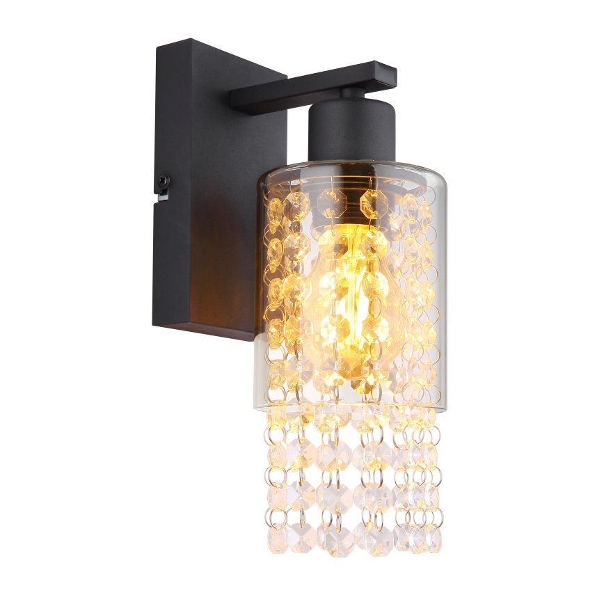 Globo - Λάμπα τοίχου 1xE27/40W/230V μαύρο