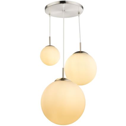 Globo - Πολύφωτο σε σχοινί 3xE27/60W/230V