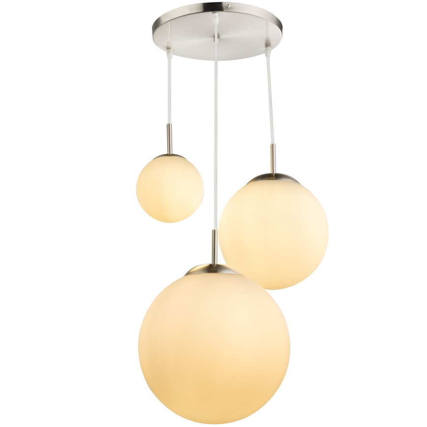 Globo - Πολύφωτο σε σχοινί 3xE27/60W/230V
