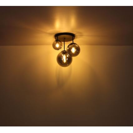 Globo - Φωτιστικό οροφής με καλώδιο 3xE27/60W/230V