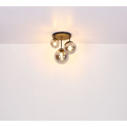 Globo - Φωτιστικό οροφής με καλώδιο 3xE27/60W/230V
