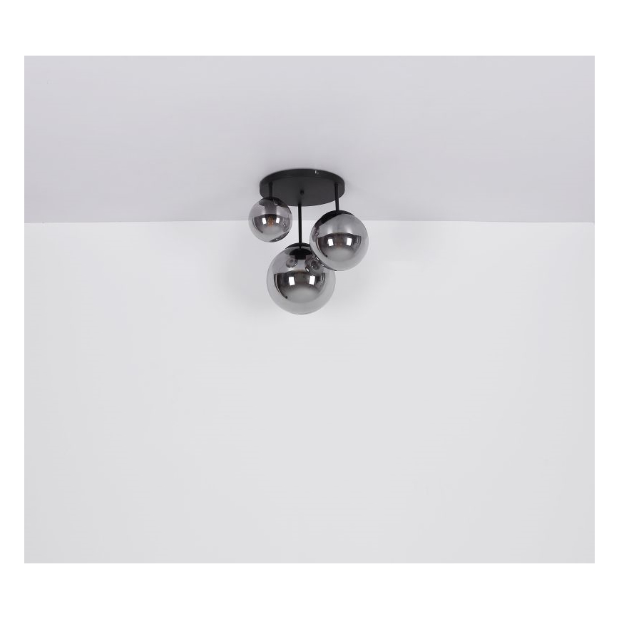 Globo - Κρεμαστό φωτιστικό οροφής τρίφωτο 3xE27/60W/230V