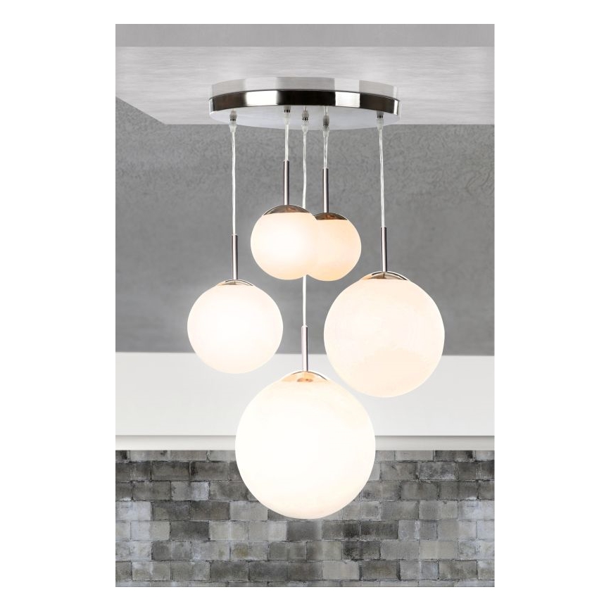 Globo - Φως οροφής 5xE27/60W/230V