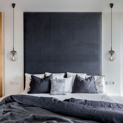 Globo - Φωτιστικό οροφής με καλώδιο 1xE27/60W/230V διάμ. 20 εκ.