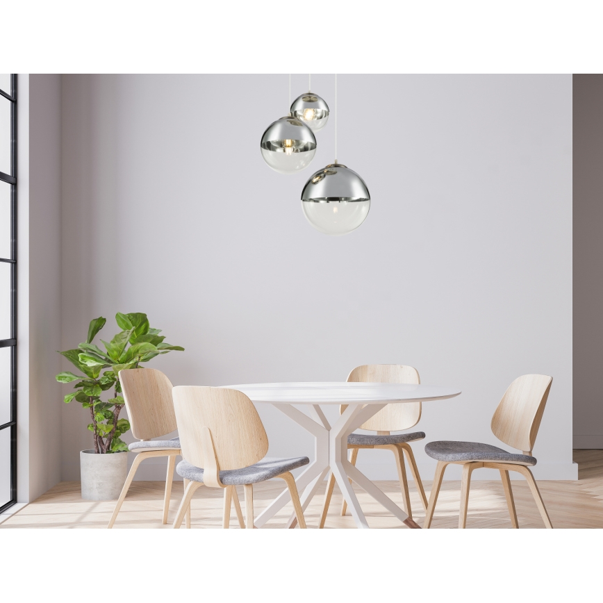 Globo - Κρεμαστό φωτιστικό οροφής 3xE27/40W/230V διάμετρος 51 cm