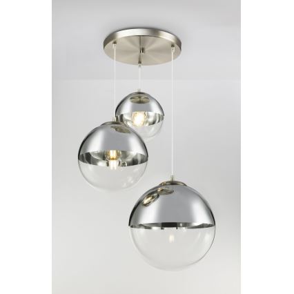 Globo - Κρεμαστό φωτιστικό οροφής 3xE27/40W/230V διάμετρος 51 cm