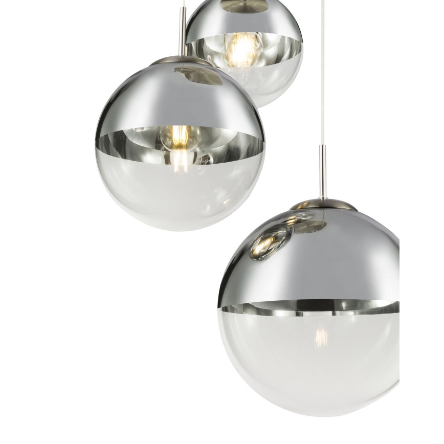 Globo - Κρεμαστό φωτιστικό οροφής 3xE27/40W/230V διάμετρος 51 cm