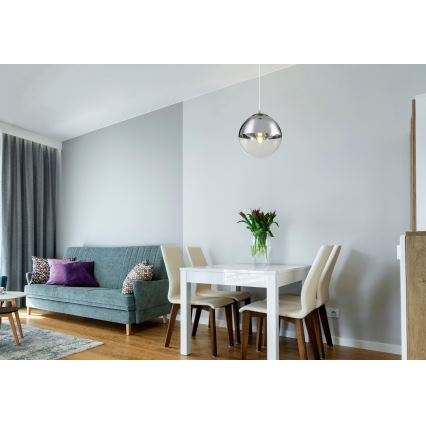 Globo - Κρεμαστό φωτιστικό οροφής 1xE27/40W/230V διάμετρος 30 cm
