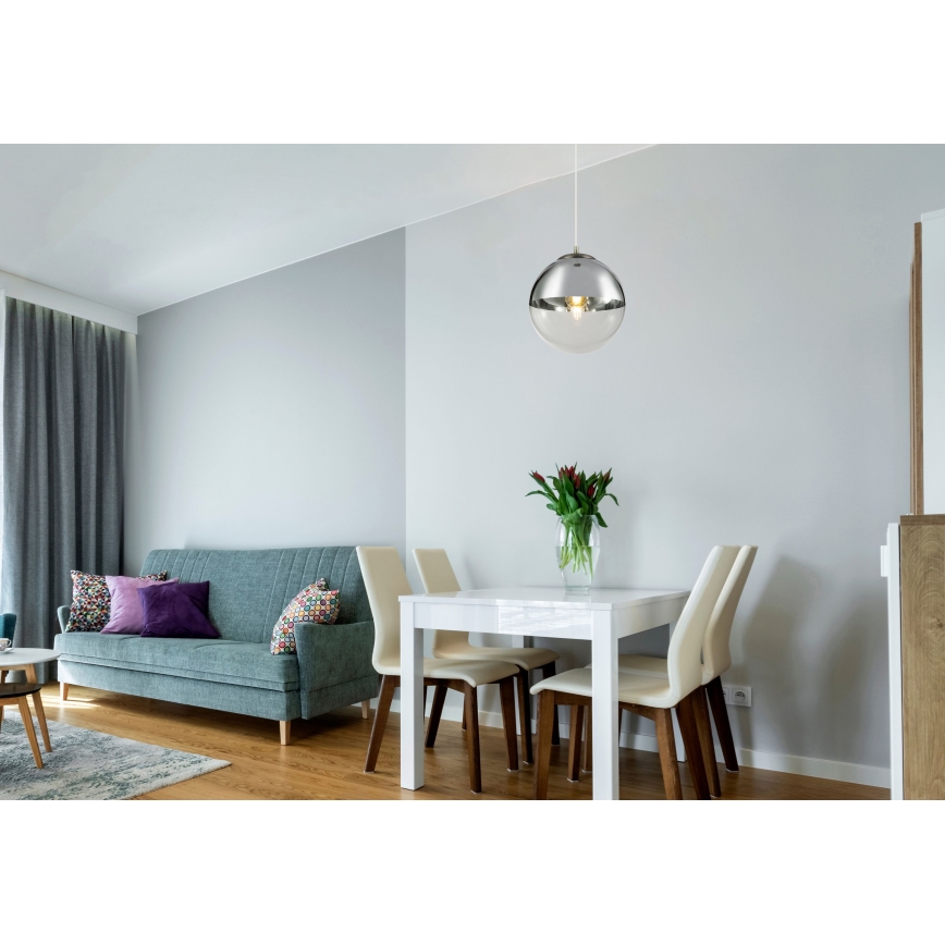 Globo - Κρεμαστό φωτιστικό οροφής 1xE27/40W/230V διάμετρος 30 cm