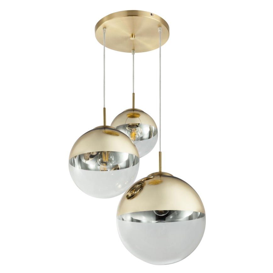 Globo - Κρεμαστό φωτιστικό οροφής 3xE27/40W/230V διάμετρος 51 cm
