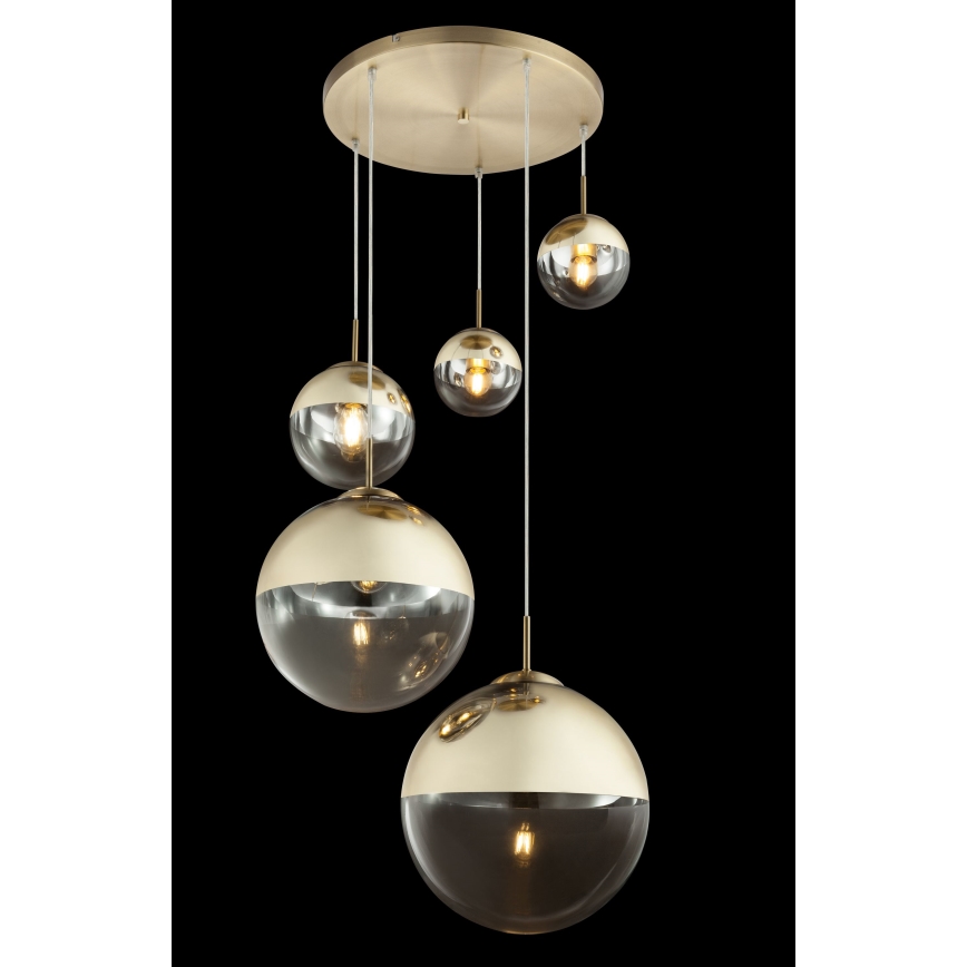 Globo - Κρεμαστό φωτιστικό οροφής 5xE27/40W/230V διάμετρος 65 cm