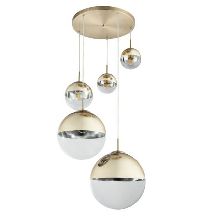 Globo - Κρεμαστό φωτιστικό οροφής 5xE27/40W/230V διάμετρος 65 cm