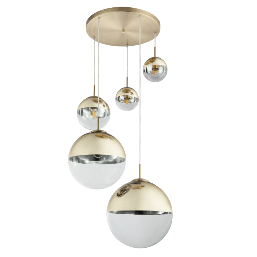 Globo - Κρεμαστό φωτιστικό οροφής 5xE27/40W/230V διάμετρος 65 cm