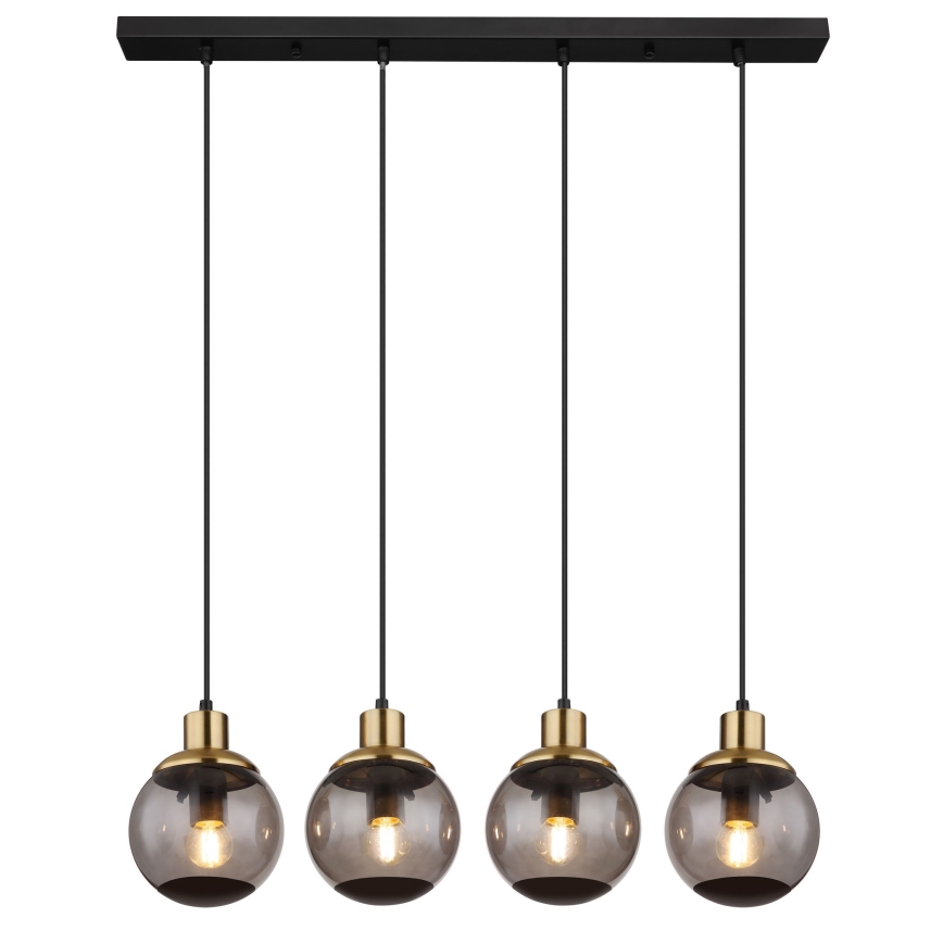 Globo - Πολύφωτο με συρματόσχοινο 4xE27/25W/230V