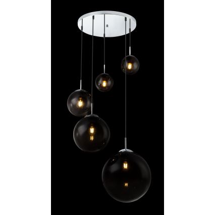 Globo - Κρεμαστό φωτιστικό οροφής 5xE27/40W/230V διάμετρος 65 cm