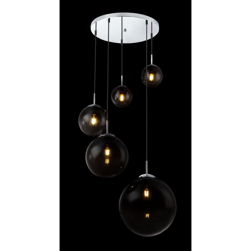 Globo - Κρεμαστό φωτιστικό οροφής 5xE27/40W/230V διάμετρος 65 cm