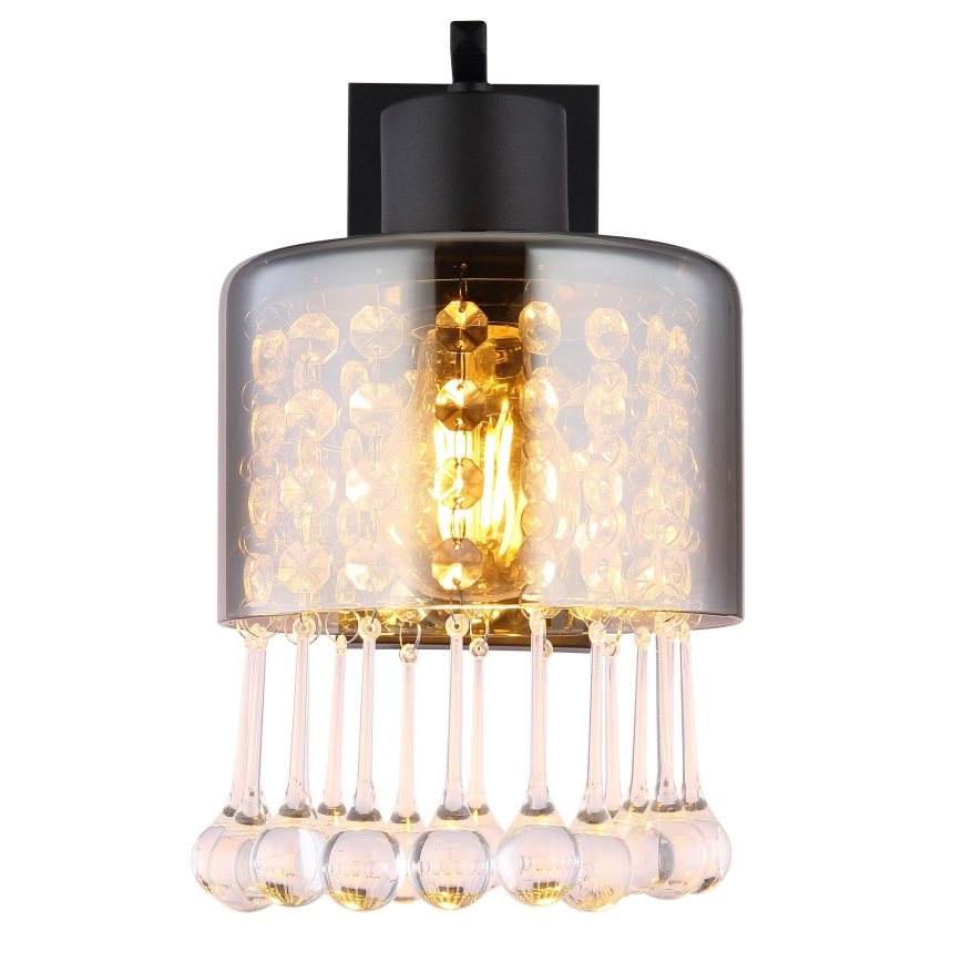 Globo - Λάμπα τοίχου 1xE27/60W/230V μαύρο