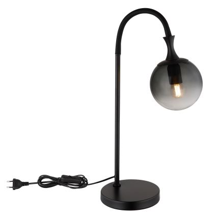Globo - Eπιτραπέζιο φωτιστικό 1xE27/10W/230V μαύρο