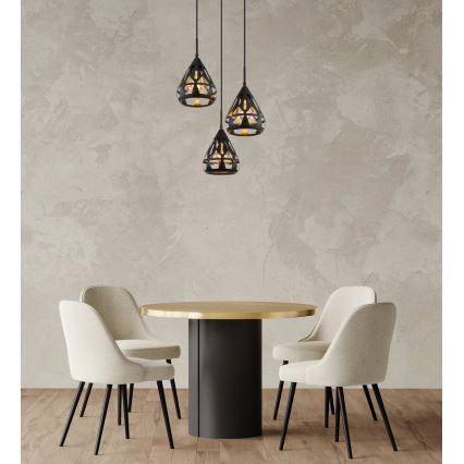 Globo - Κρεμαστό φωτιστικό οροφής 3xE27/40W/230V