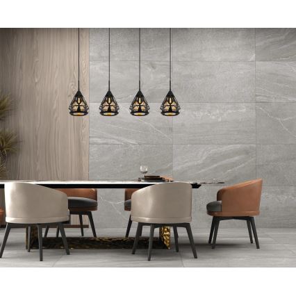 Globo - Κρεμαστό φωτιστικό οροφής 4xE27/40W/230V