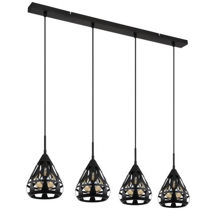 Globo - Κρεμαστό φωτιστικό οροφής 4xE27/40W/230V