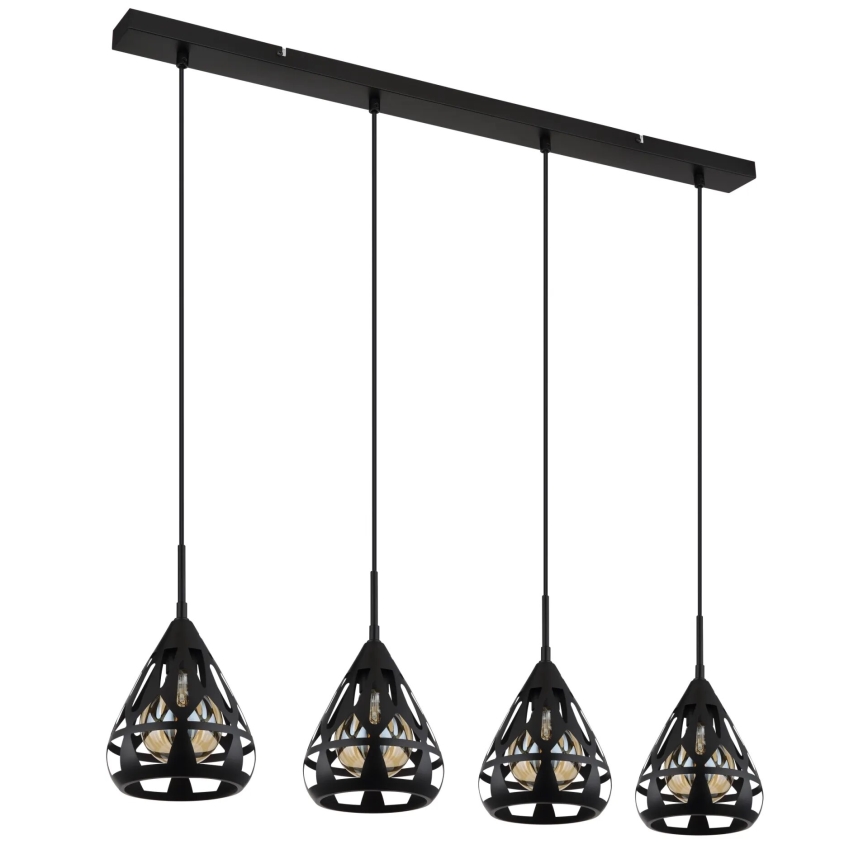 Globo - Κρεμαστό φωτιστικό οροφής 4xE27/40W/230V