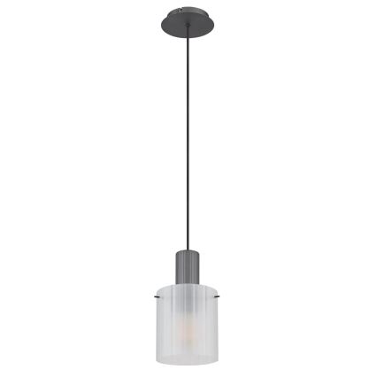 Globo - Κρεμαστό φωτιστικό οροφής 1xE27/40W/230V διάμετρος 18 cm λευκό