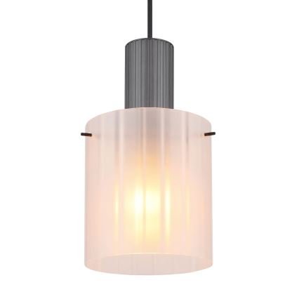 Globo - Κρεμαστό φωτιστικό οροφής 1xE27/40W/230V διάμετρος 18 cm λευκό