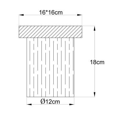 Globo - Φωτιστικό οροφής 1xE27/40W/230V