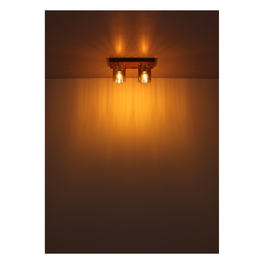 Globo - Φωτιστικό οροφής 2xE27/40W/230V 16x41 cm