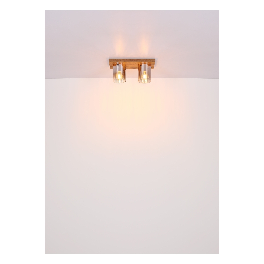 Globo - Φωτιστικό οροφής 2xE27/40W/230V 16x41 cm