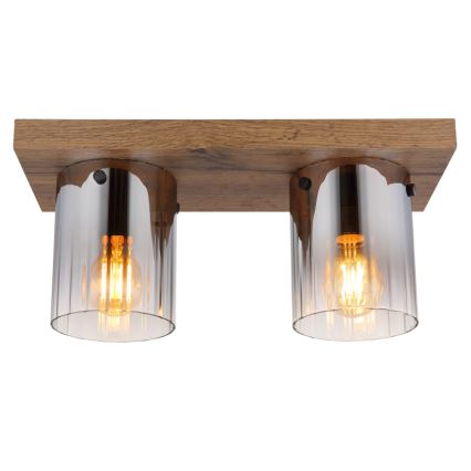 Globo - Φωτιστικό οροφής 2xE27/40W/230V 16x41 cm